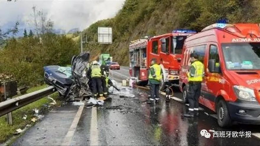 Navarra公路发生车祸  华人女性重伤 同伴司机当场身亡